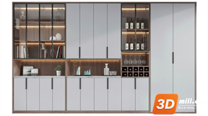 Wine cabinet Skp Files